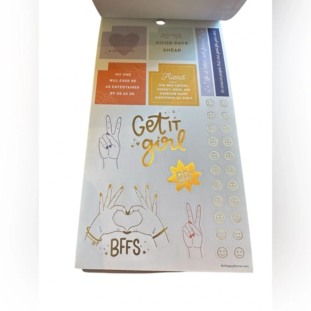 The Happy Planner Friendship Sticker Book